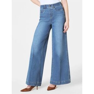 SPANX Stonewashed Blue Flare Jeans Size 3X New With Tags